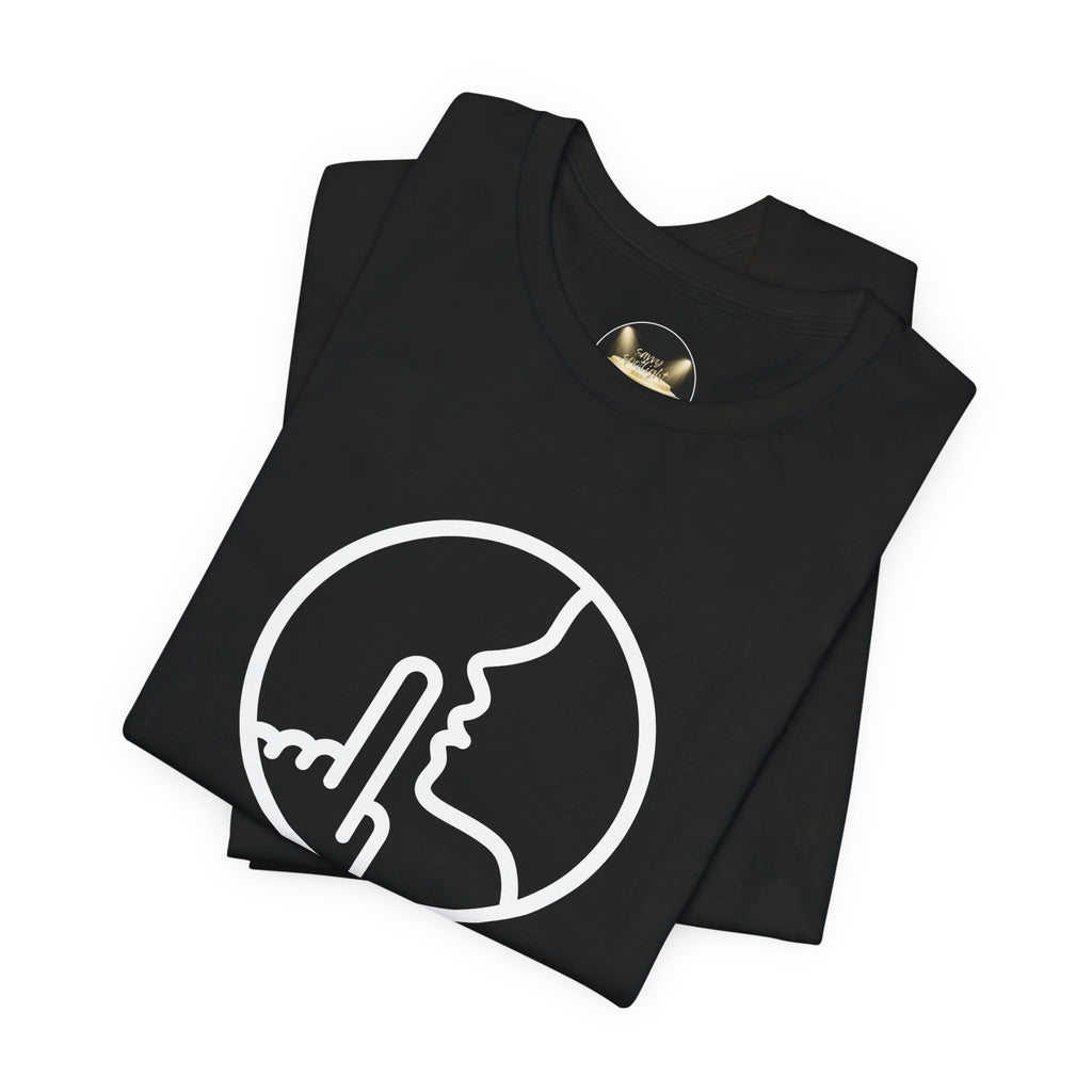 "Shhh, I'm Listening to the Voices in my Head Writer Film Crew Tee