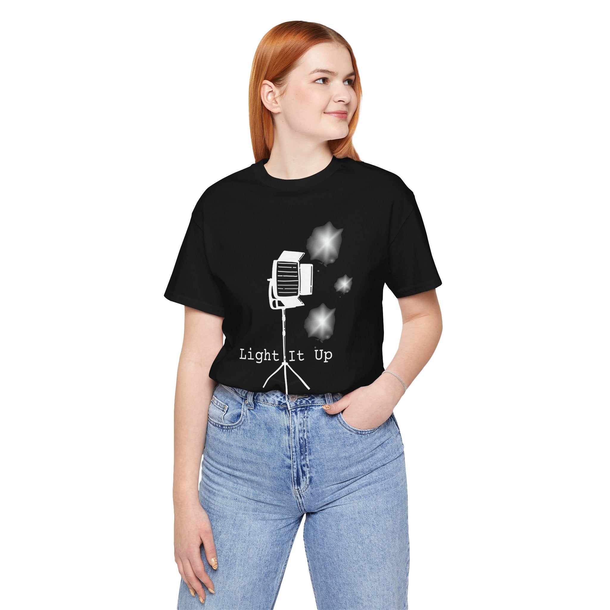 Light It Up Electric Department Film Crew Tee