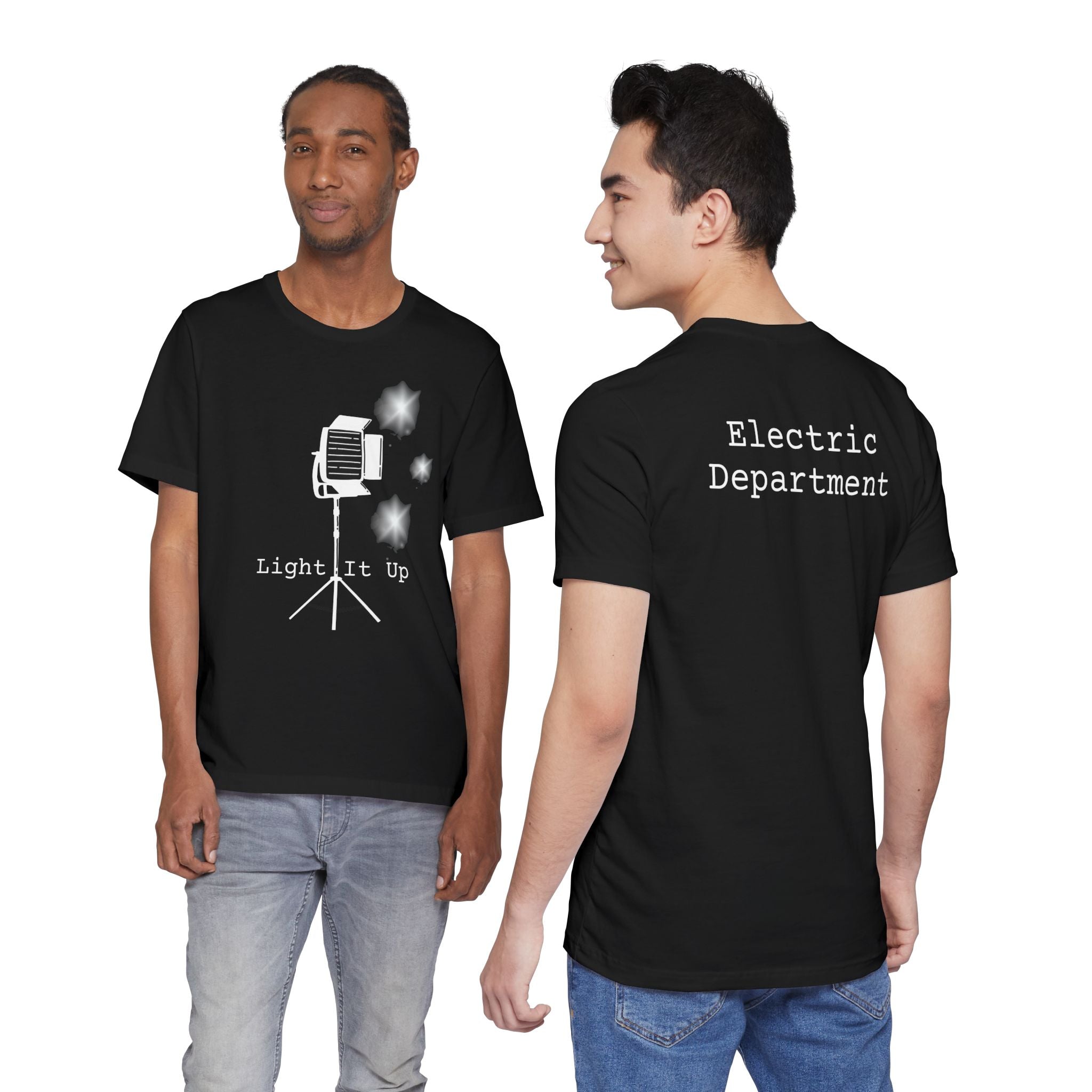 Light It Up Electric Department Film Crew Tee