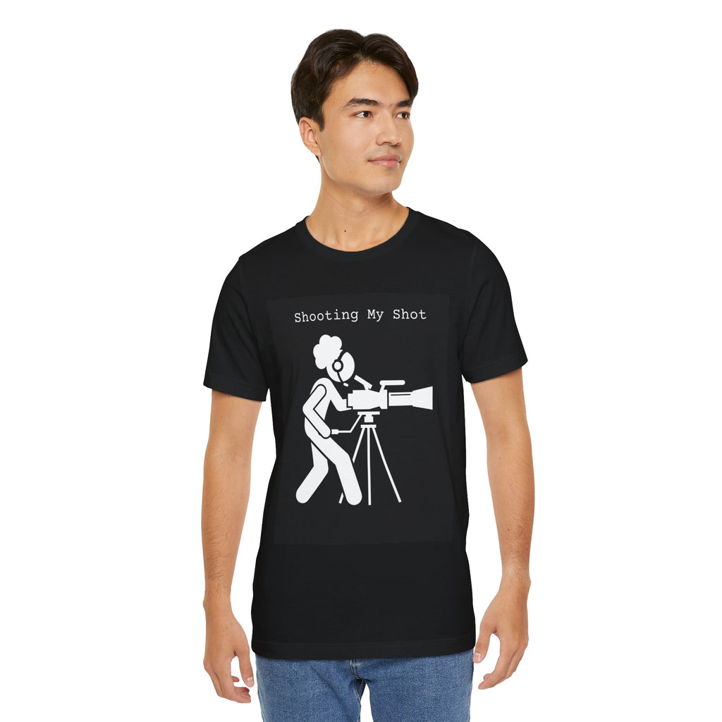 Shoot My Shot Camera Department Afropuff Film Crew Tee