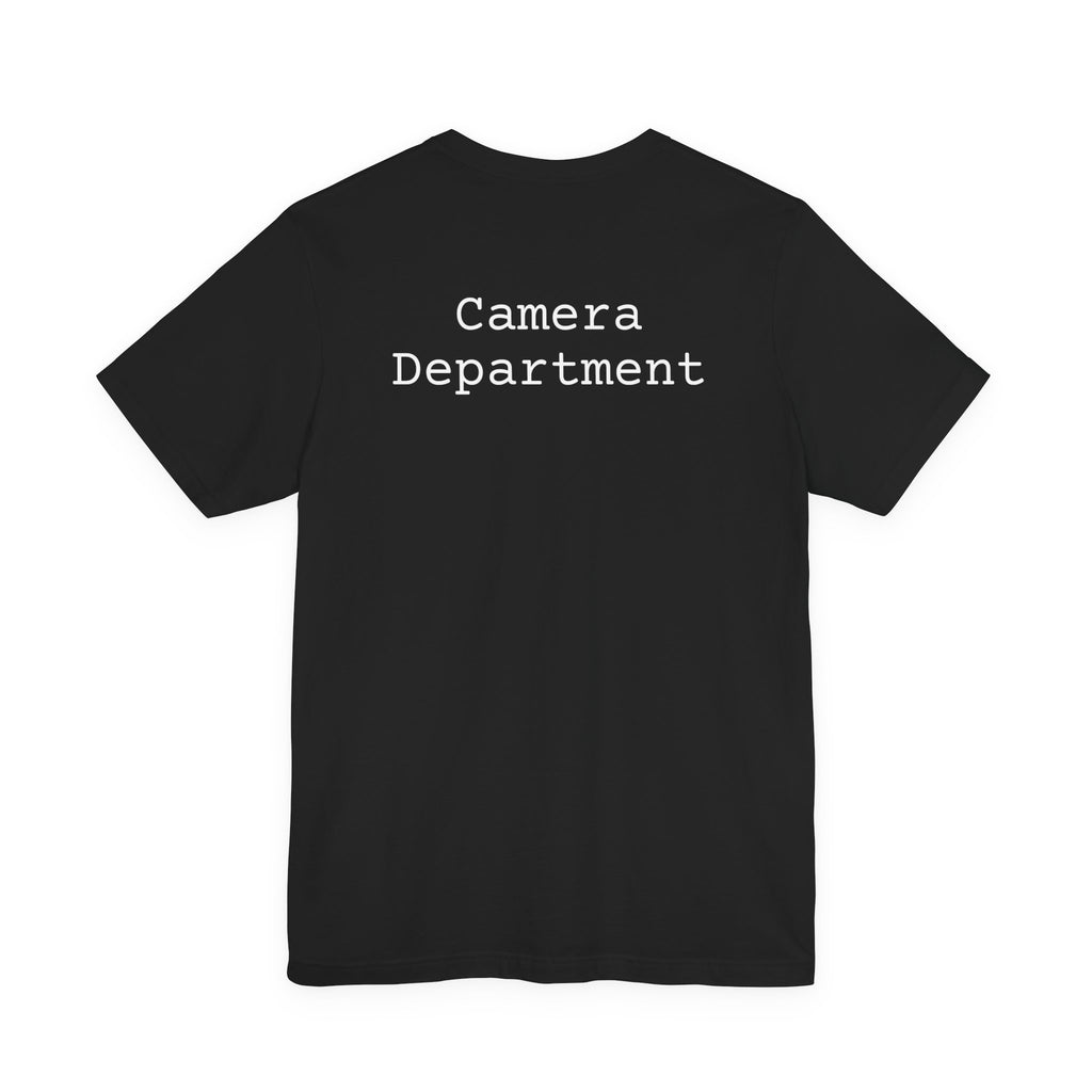 Camera Department T‑Shirt — "I Get All the Action" Afropuff Film Crew Tee