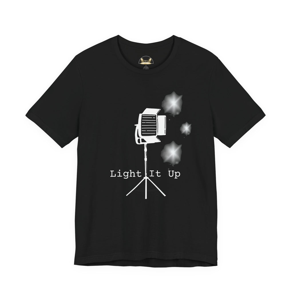 Light It Up Electric Department Film Crew Tee