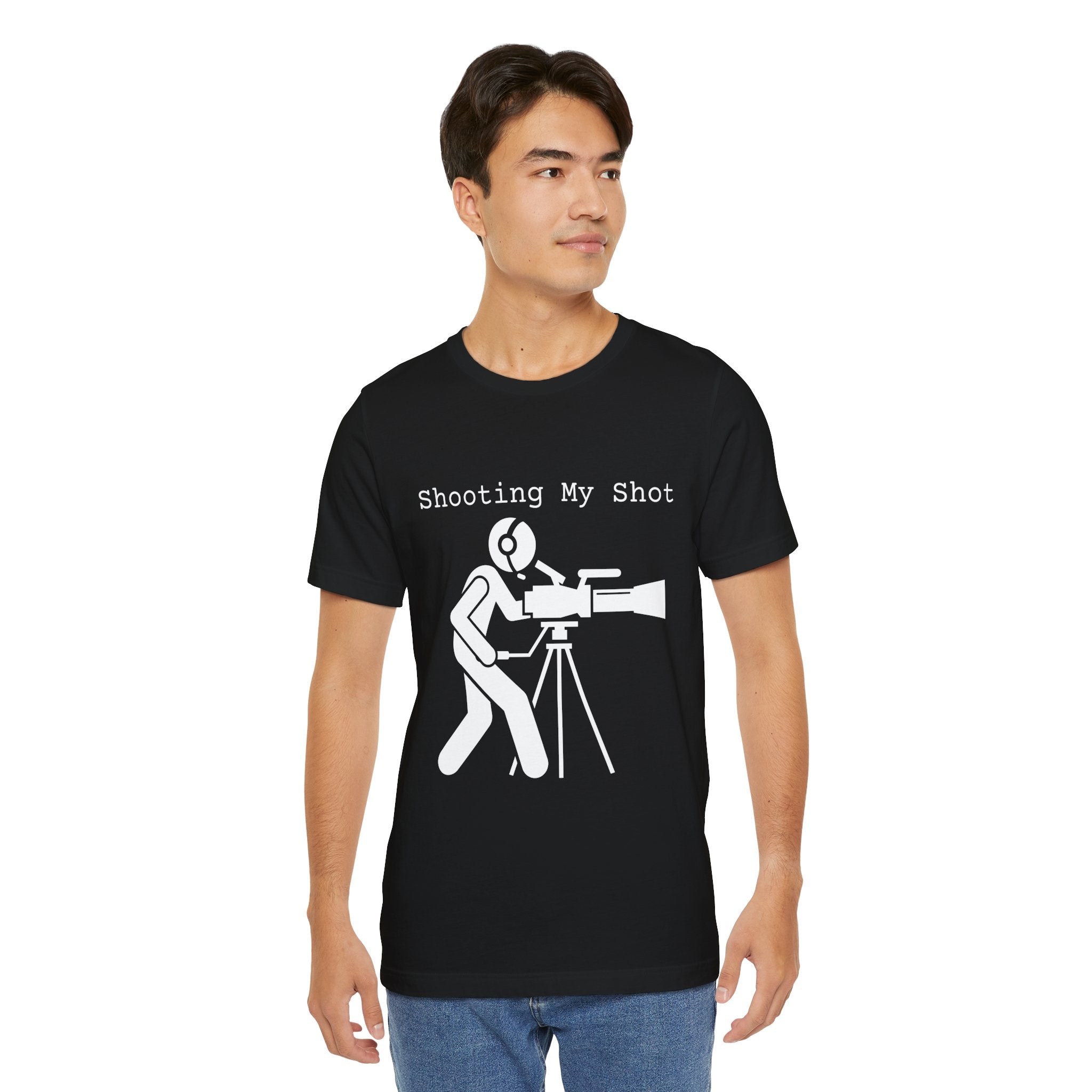 Shoot My Shot Camera Department Film Crew Tee