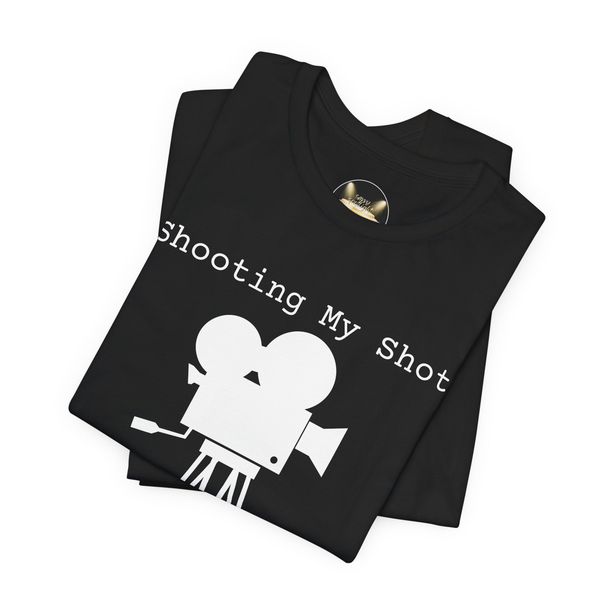 Camera Department T‑Shirt — "Shooting My Shot" Film Crew Tee