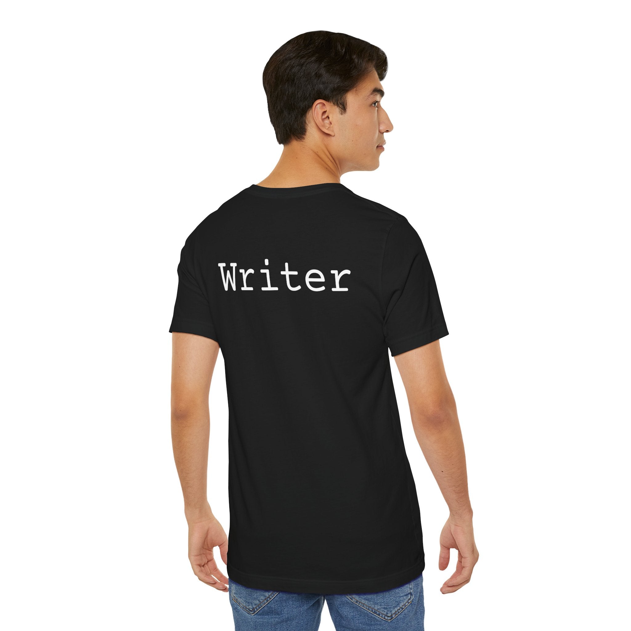 "Shhh, I'm Listening to the Voices in my Head Writer Film Crew Tee
