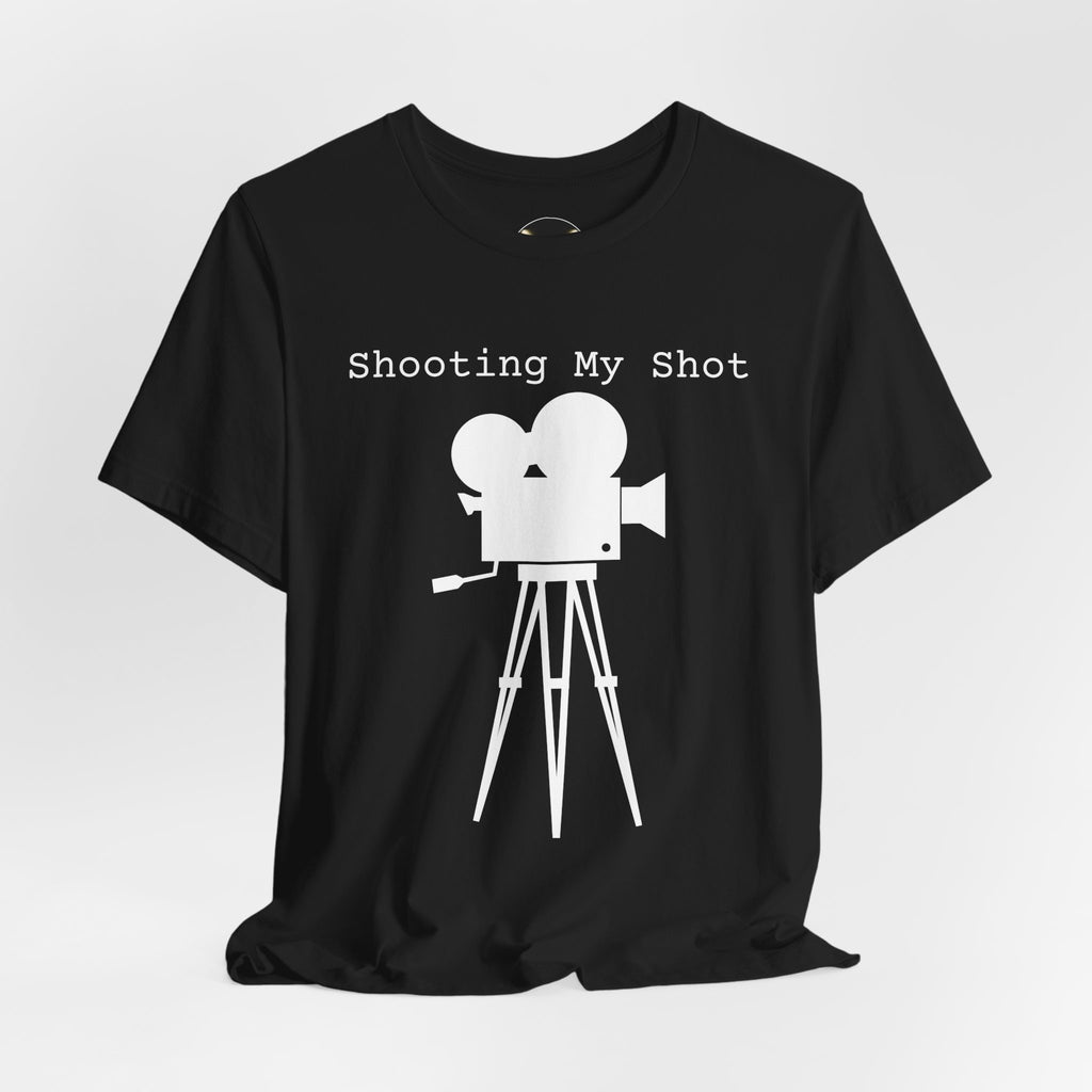 Camera Department T‑Shirt — "Shooting My Shot" Film Crew Tee