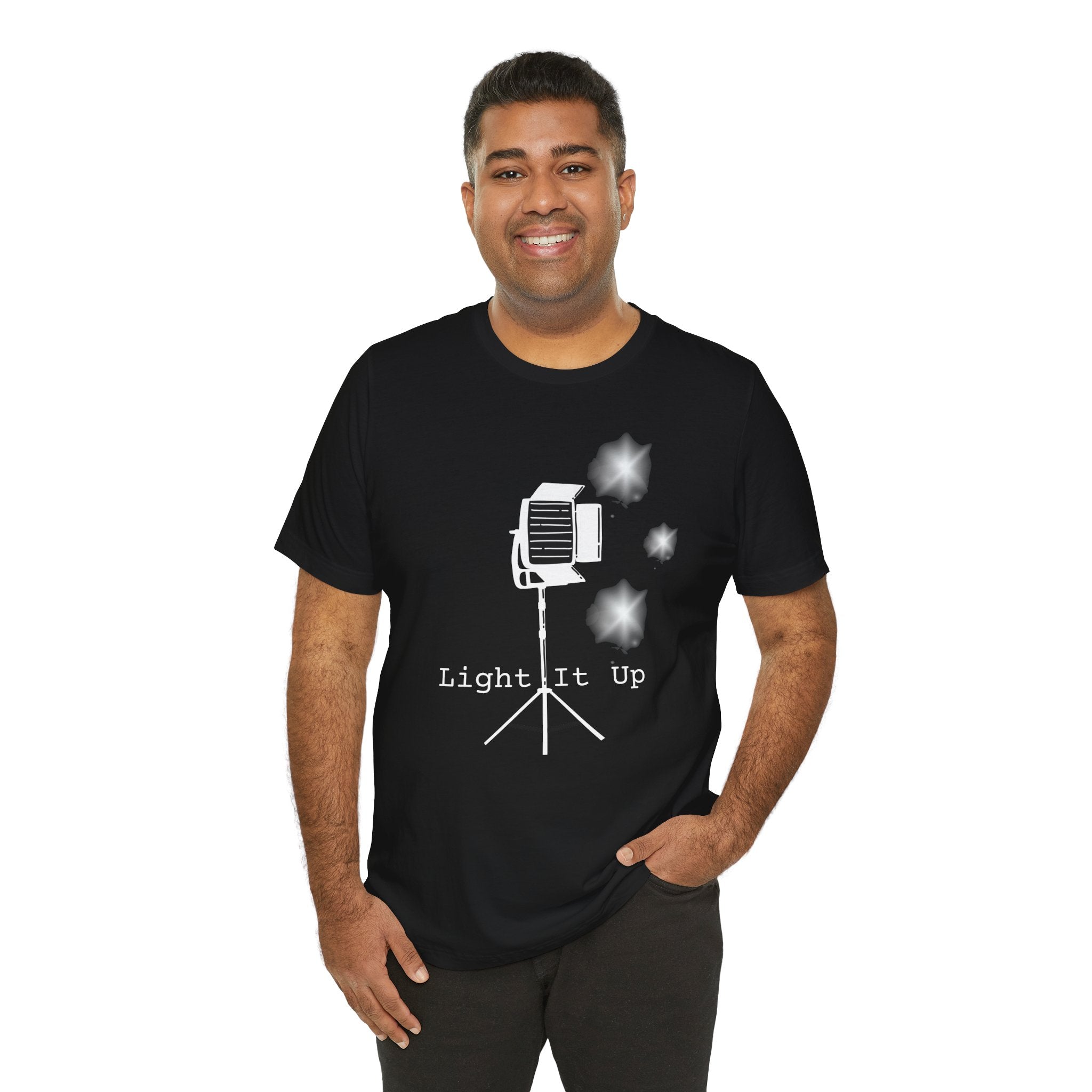 Light It Up Electric Department Film Crew Tee